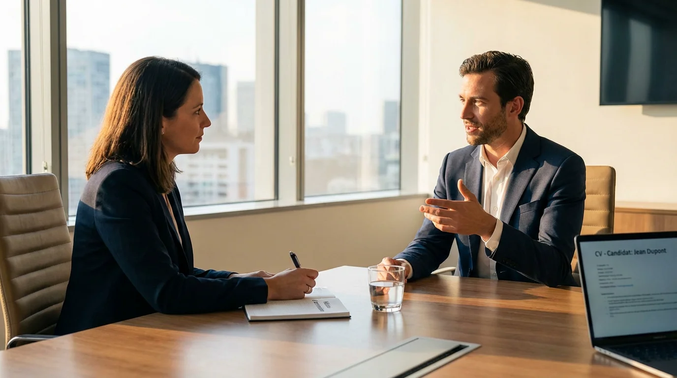 Entretien professionnel de recrutement pour un poste de garde d'enfants