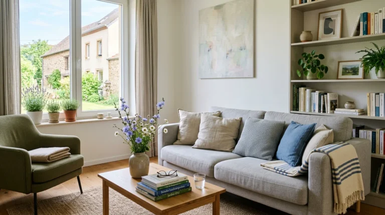 Intérieur de maison propre et lumineux au Luxembourg
